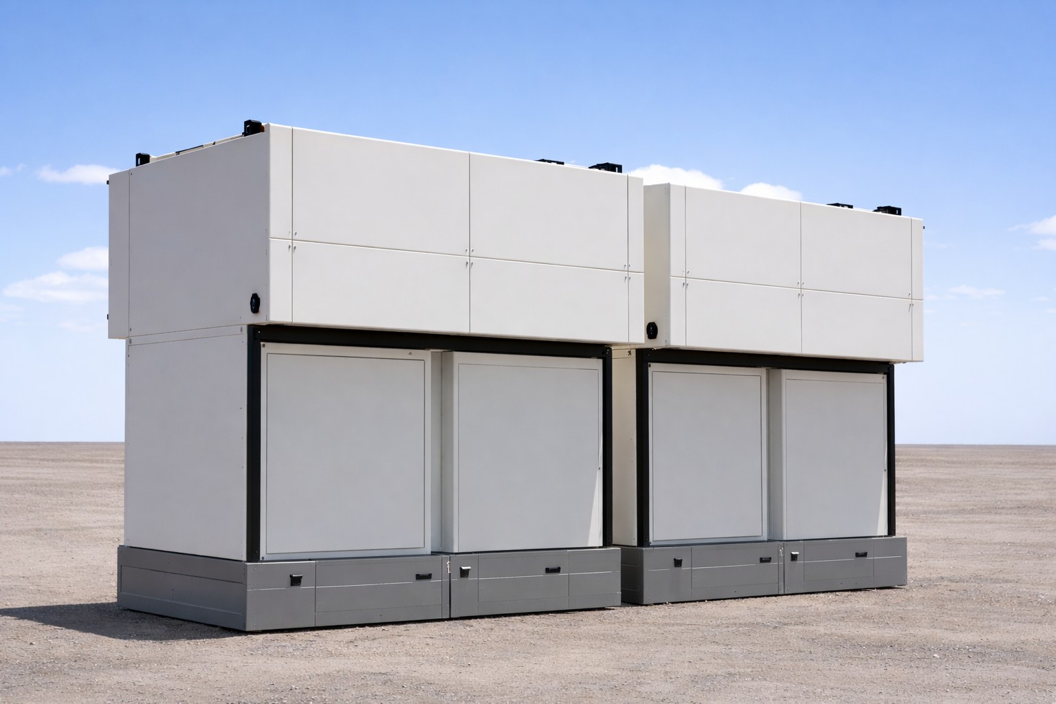 Packaged power system — compact configuration